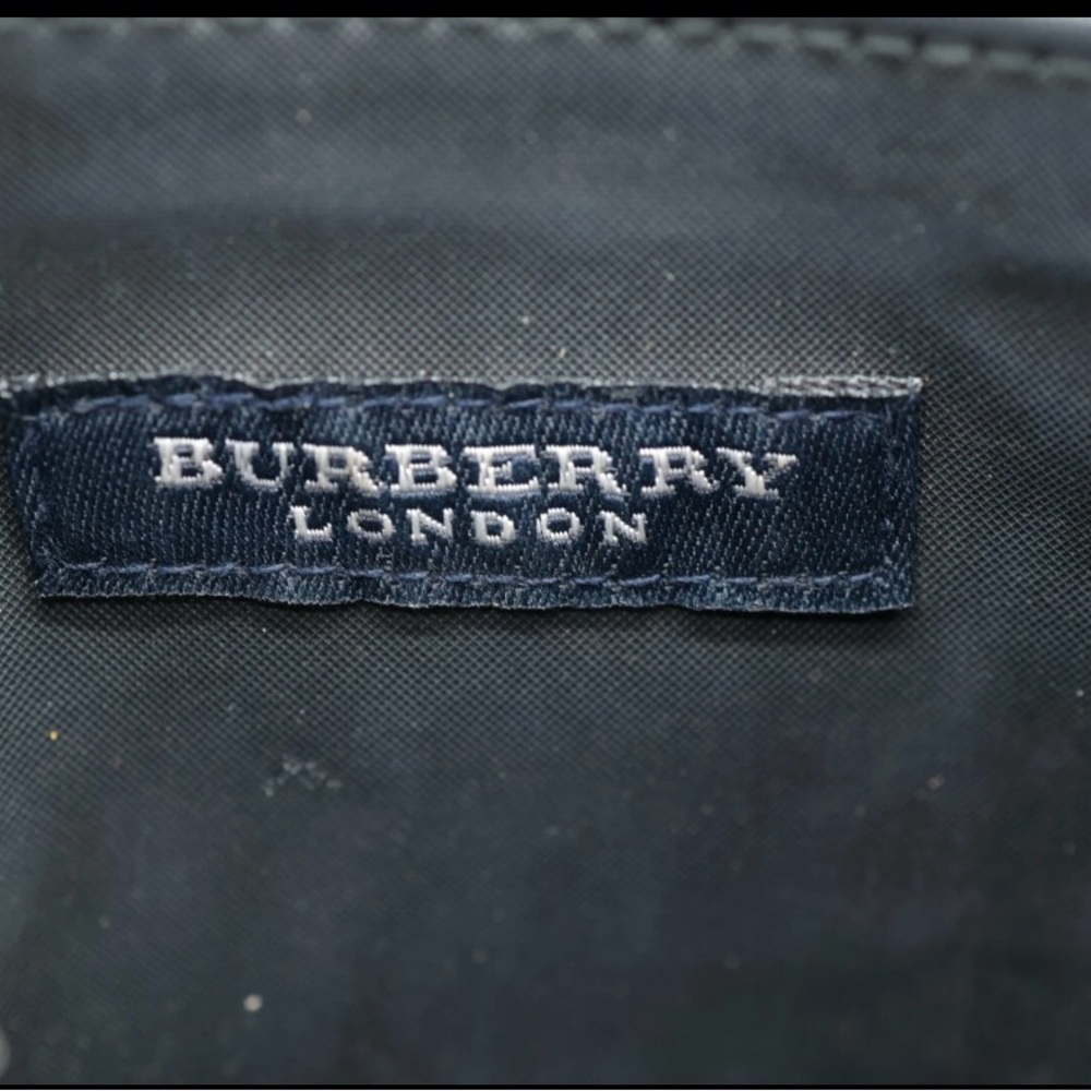 Burberry Beige Checkered Tote Bag - Picture 8 of 10